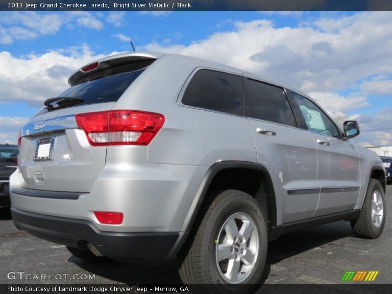 Bright Silver Metallic / Black 2013 Jeep Grand Cherokee Laredo