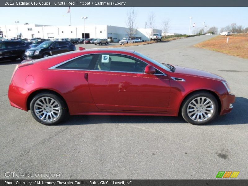 Crystal Red Tintcoat / Cashmere/Ebony 2013 Cadillac CTS Coupe