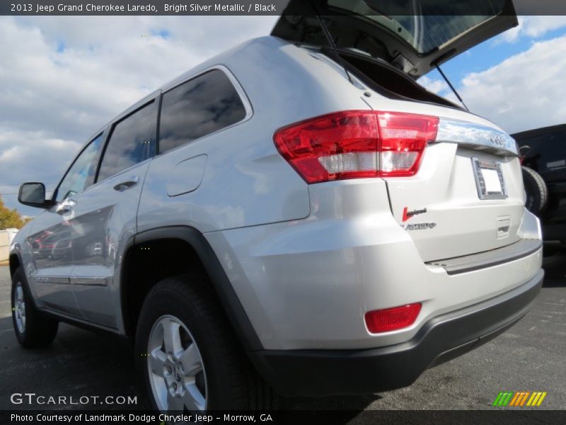 Bright Silver Metallic / Black 2013 Jeep Grand Cherokee Laredo