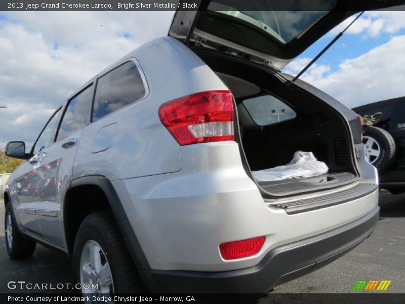 Bright Silver Metallic / Black 2013 Jeep Grand Cherokee Laredo