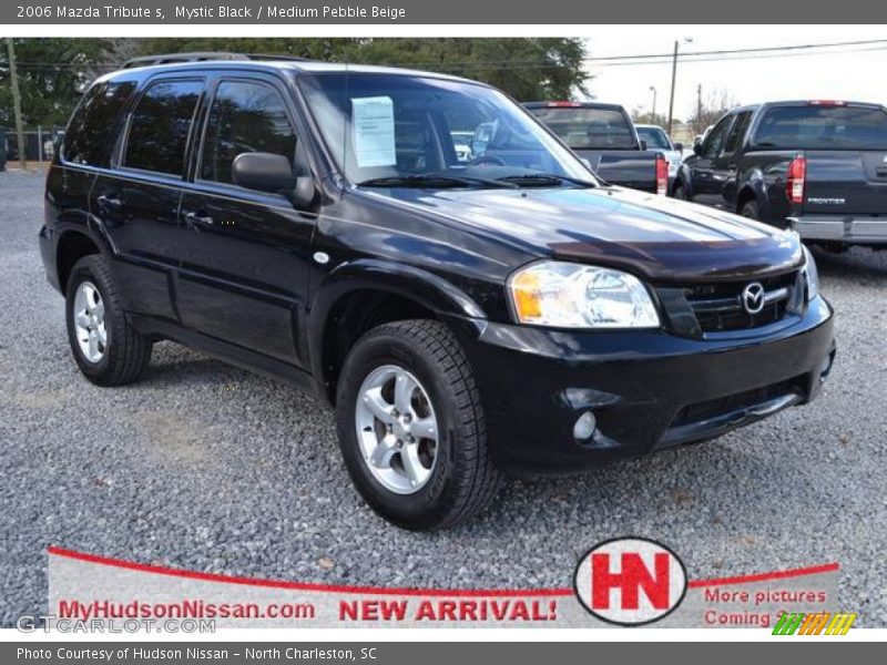Mystic Black / Medium Pebble Beige 2006 Mazda Tribute s