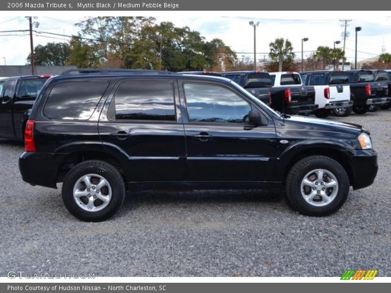 Mystic Black / Medium Pebble Beige 2006 Mazda Tribute s