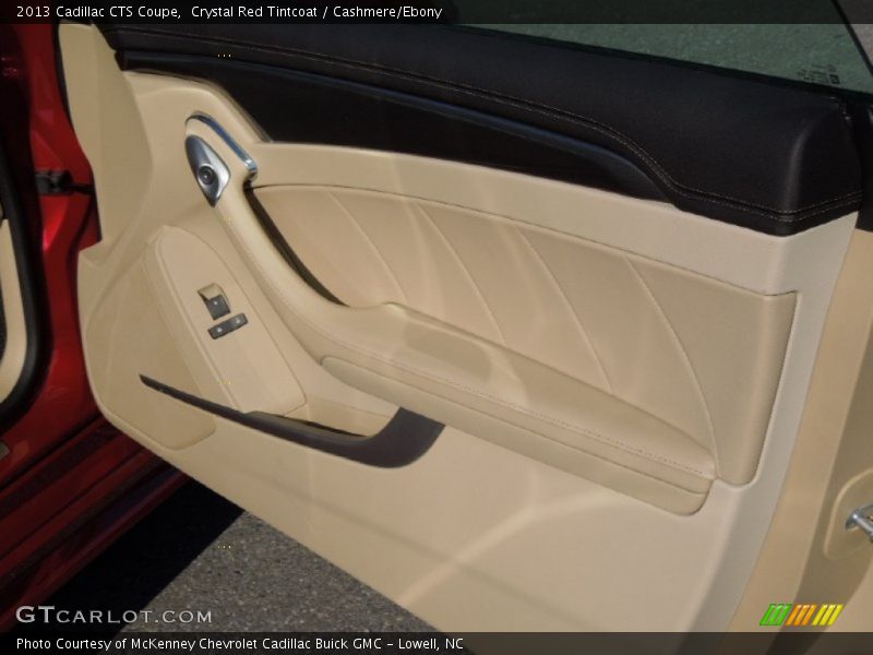 Crystal Red Tintcoat / Cashmere/Ebony 2013 Cadillac CTS Coupe