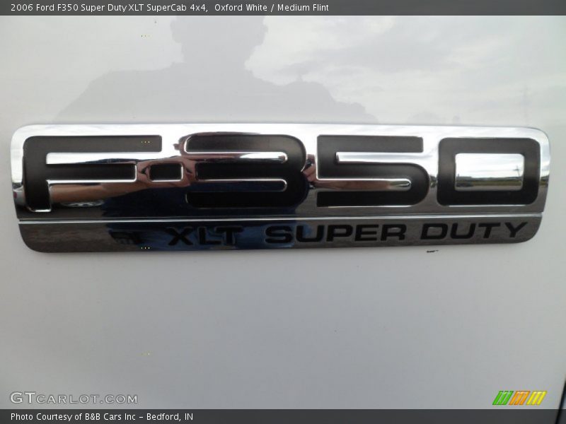 Oxford White / Medium Flint 2006 Ford F350 Super Duty XLT SuperCab 4x4