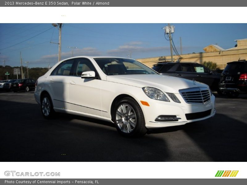 Polar White / Almond 2013 Mercedes-Benz E 350 Sedan