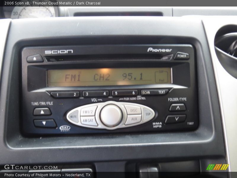 Thunder Cloud Metallic / Dark Charcoal 2006 Scion xB
