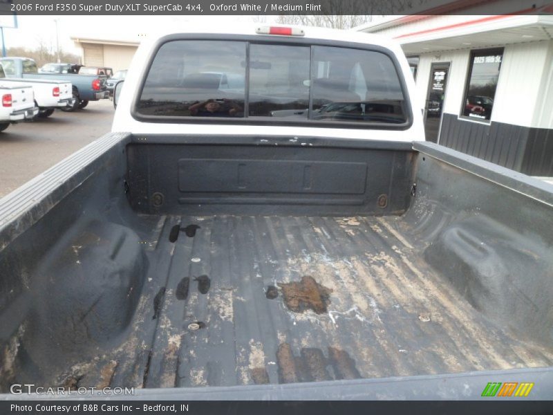 Oxford White / Medium Flint 2006 Ford F350 Super Duty XLT SuperCab 4x4
