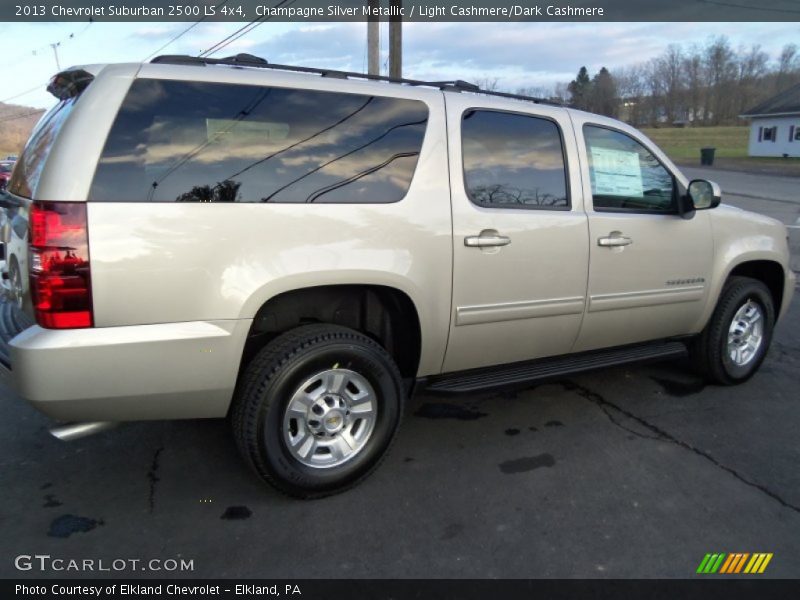  2013 Suburban 2500 LS 4x4 Champagne Silver Metallic