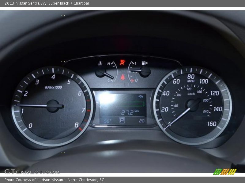 Super Black / Charcoal 2013 Nissan Sentra SV