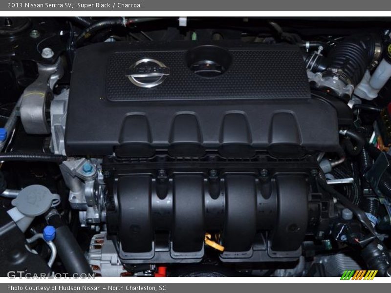 Super Black / Charcoal 2013 Nissan Sentra SV