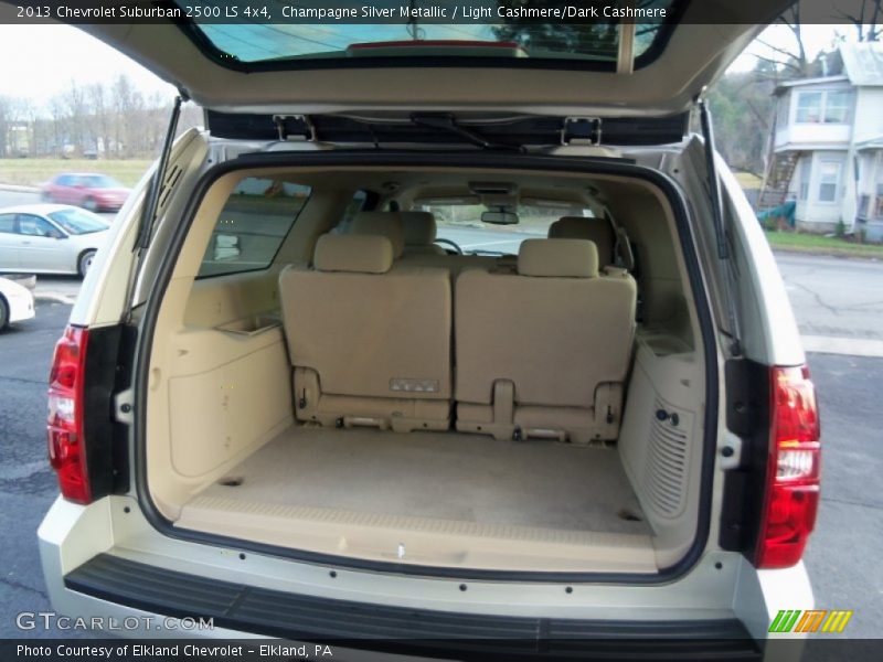 Champagne Silver Metallic / Light Cashmere/Dark Cashmere 2013 Chevrolet Suburban 2500 LS 4x4