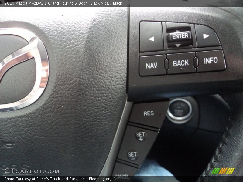 Black Mica / Black 2010 Mazda MAZDA3 s Grand Touring 5 Door