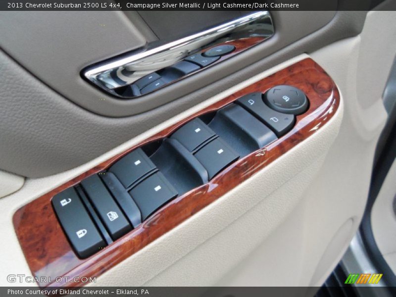 Champagne Silver Metallic / Light Cashmere/Dark Cashmere 2013 Chevrolet Suburban 2500 LS 4x4
