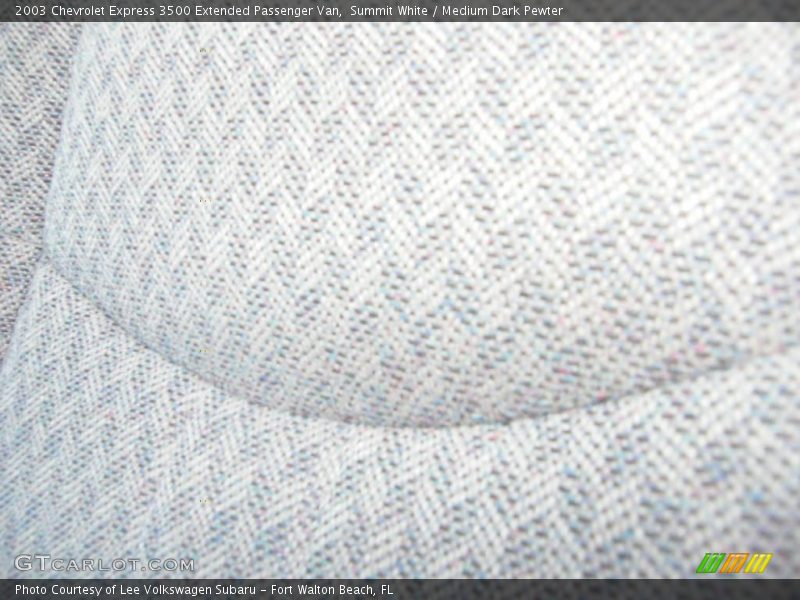 Summit White / Medium Dark Pewter 2003 Chevrolet Express 3500 Extended Passenger Van