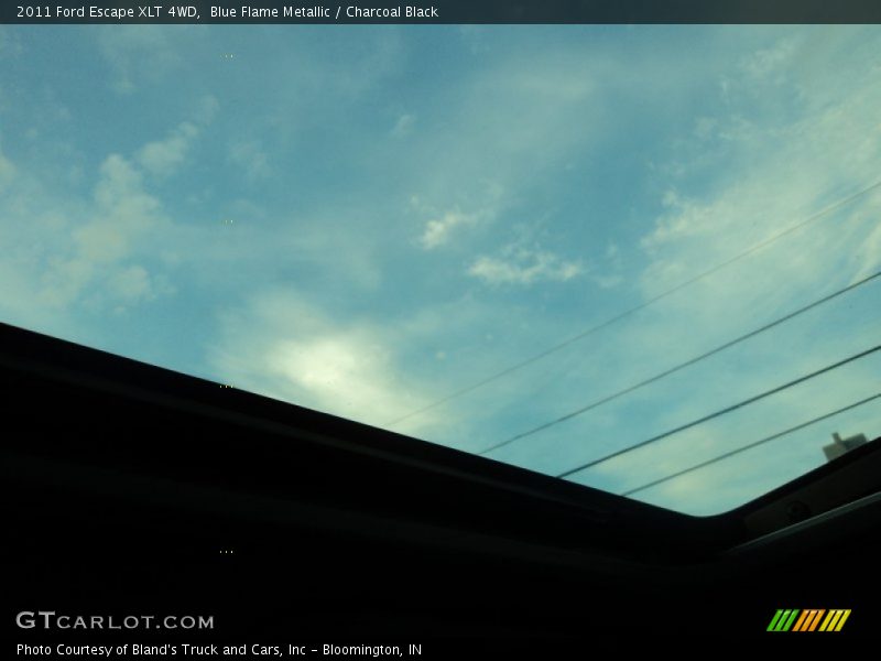 Blue Flame Metallic / Charcoal Black 2011 Ford Escape XLT 4WD
