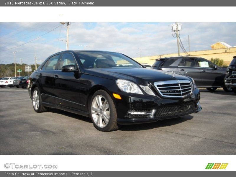 Black / Almond 2013 Mercedes-Benz E 350 Sedan