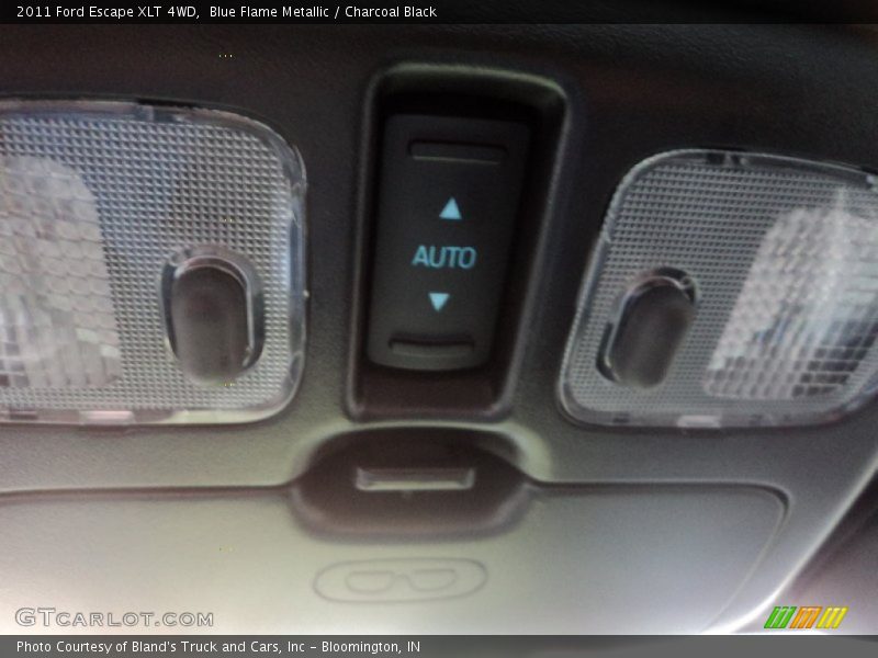 Blue Flame Metallic / Charcoal Black 2011 Ford Escape XLT 4WD