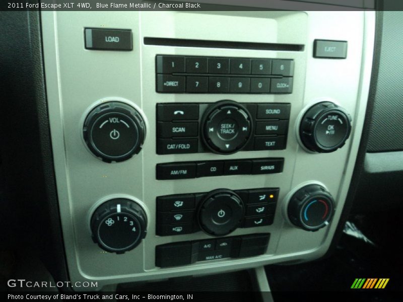 Blue Flame Metallic / Charcoal Black 2011 Ford Escape XLT 4WD