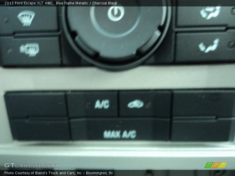 Blue Flame Metallic / Charcoal Black 2011 Ford Escape XLT 4WD