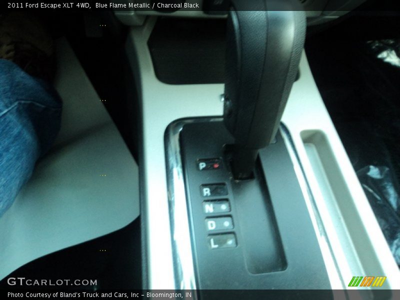 Blue Flame Metallic / Charcoal Black 2011 Ford Escape XLT 4WD
