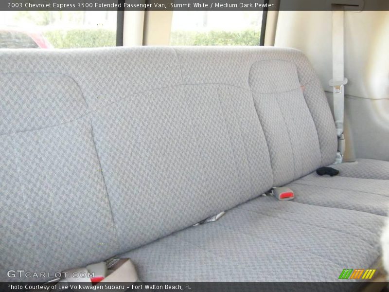 Summit White / Medium Dark Pewter 2003 Chevrolet Express 3500 Extended Passenger Van