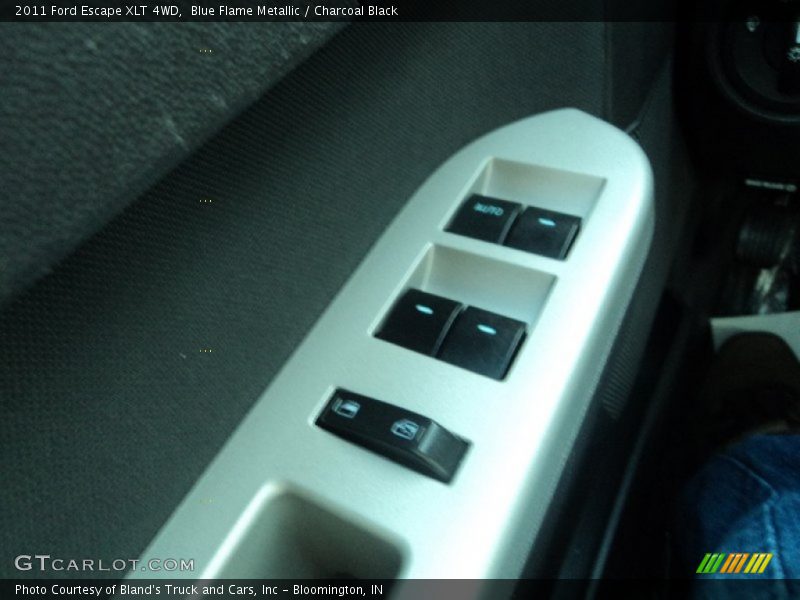 Blue Flame Metallic / Charcoal Black 2011 Ford Escape XLT 4WD