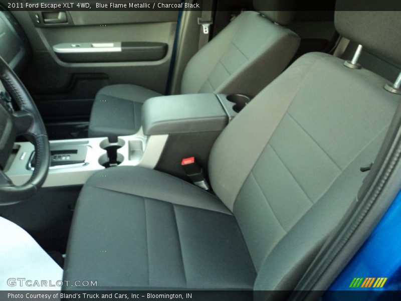 Blue Flame Metallic / Charcoal Black 2011 Ford Escape XLT 4WD