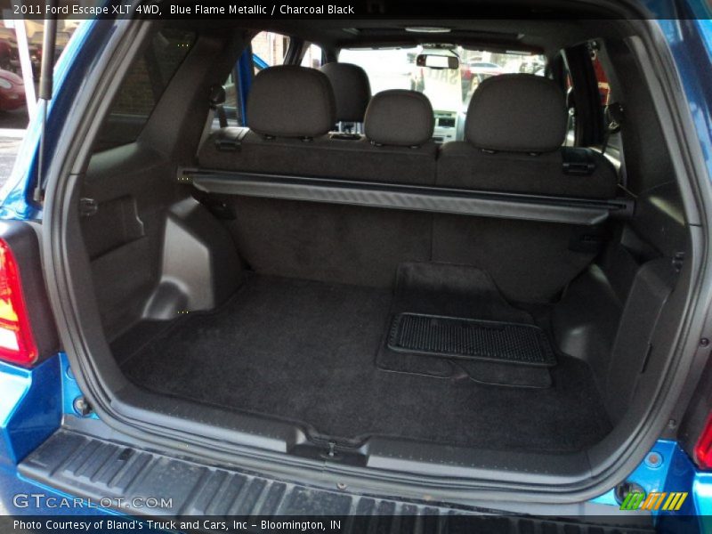 Blue Flame Metallic / Charcoal Black 2011 Ford Escape XLT 4WD