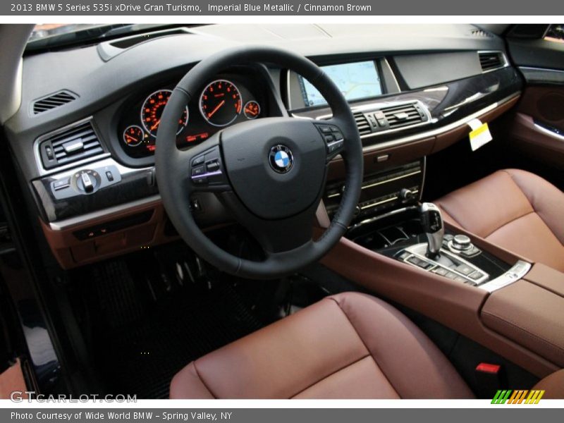 Cinnamon Brown Interior - 2013 5 Series 535i xDrive Gran Turismo 