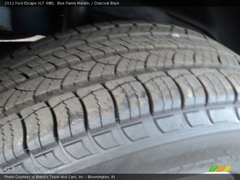 Blue Flame Metallic / Charcoal Black 2011 Ford Escape XLT 4WD