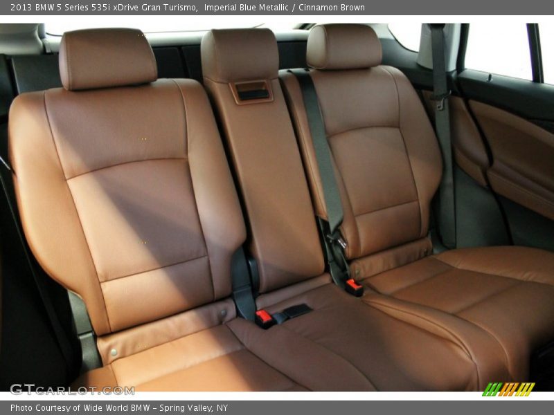 Rear Seat of 2013 5 Series 535i xDrive Gran Turismo