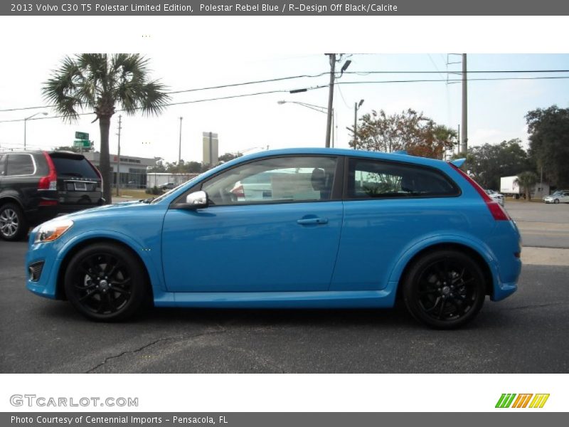 Polestar Rebel Blue / R-Design Off Black/Calcite 2013 Volvo C30 T5 Polestar Limited Edition