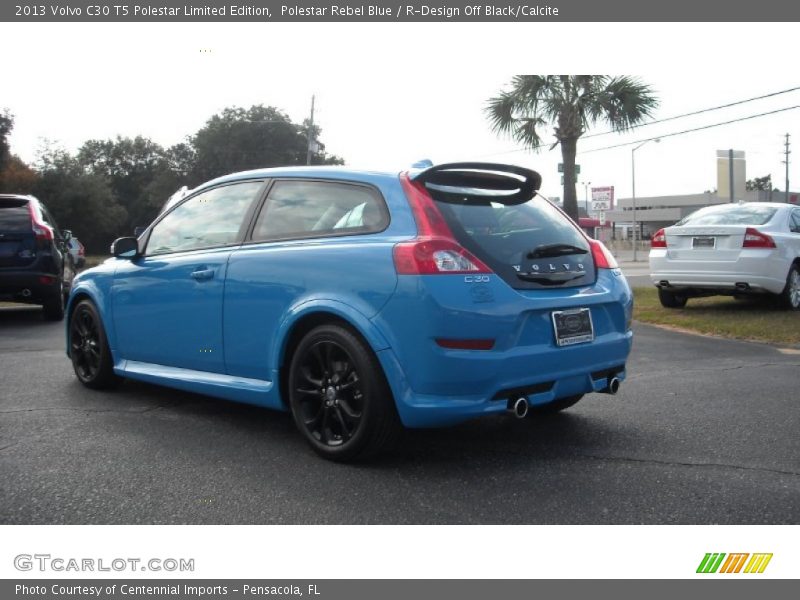 Polestar Rebel Blue / R-Design Off Black/Calcite 2013 Volvo C30 T5 Polestar Limited Edition