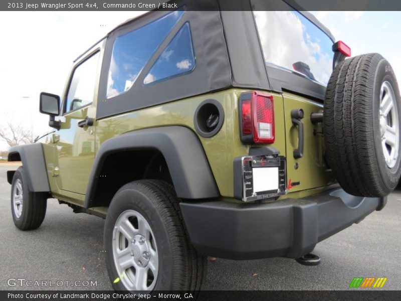Commando Green / Black 2013 Jeep Wrangler Sport 4x4