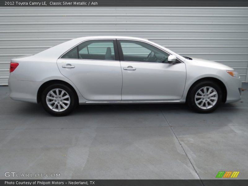 Classic Silver Metallic / Ash 2012 Toyota Camry LE