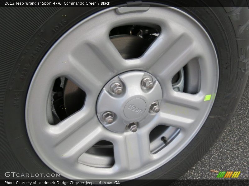 Commando Green / Black 2013 Jeep Wrangler Sport 4x4
