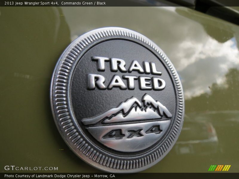 Commando Green / Black 2013 Jeep Wrangler Sport 4x4