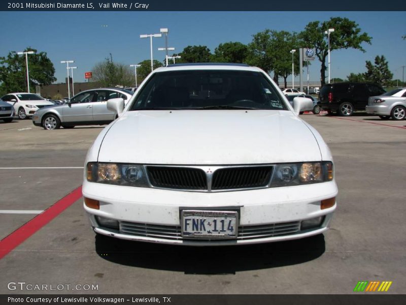 Vail White / Gray 2001 Mitsubishi Diamante LS