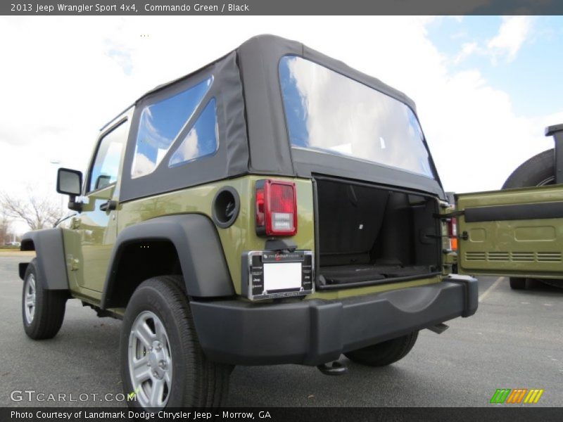 Commando Green / Black 2013 Jeep Wrangler Sport 4x4