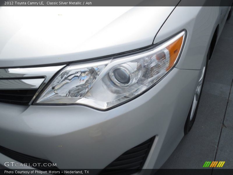 Classic Silver Metallic / Ash 2012 Toyota Camry LE