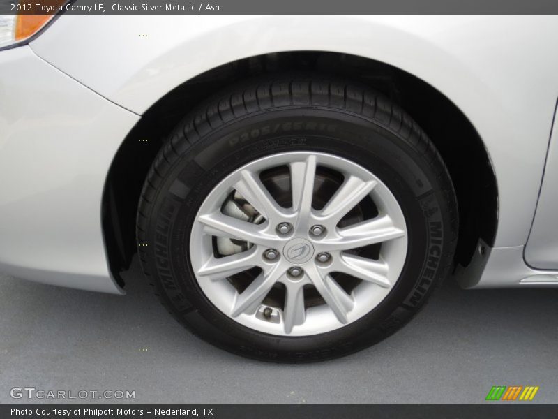 Classic Silver Metallic / Ash 2012 Toyota Camry LE