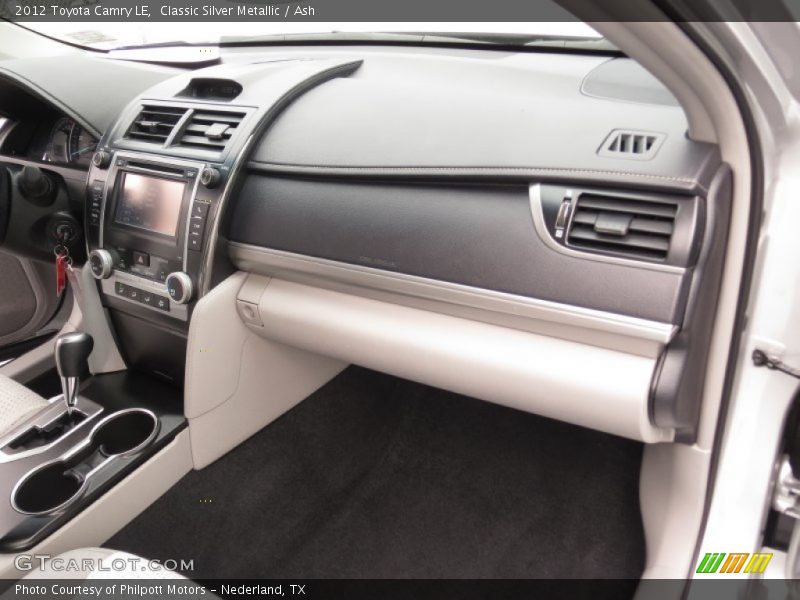 Classic Silver Metallic / Ash 2012 Toyota Camry LE
