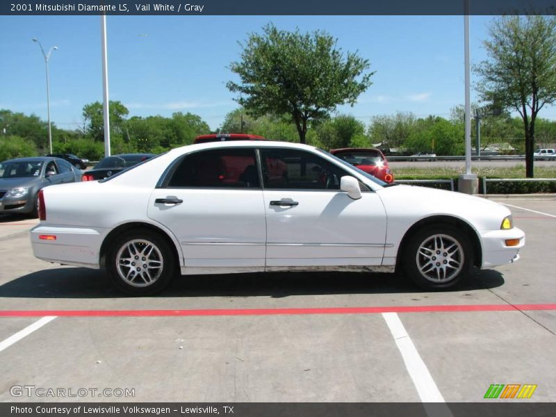 Vail White / Gray 2001 Mitsubishi Diamante LS