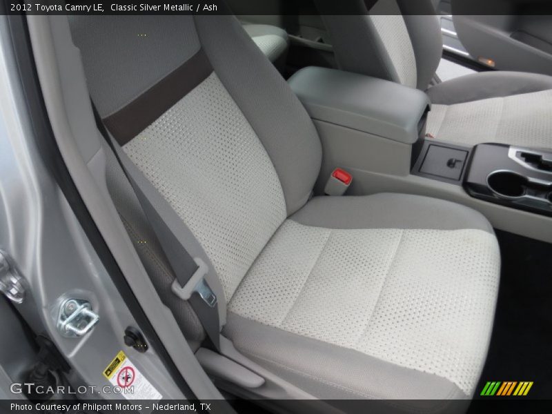 Classic Silver Metallic / Ash 2012 Toyota Camry LE