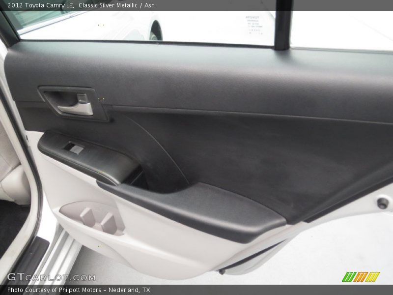 Classic Silver Metallic / Ash 2012 Toyota Camry LE