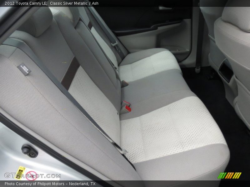 Classic Silver Metallic / Ash 2012 Toyota Camry LE