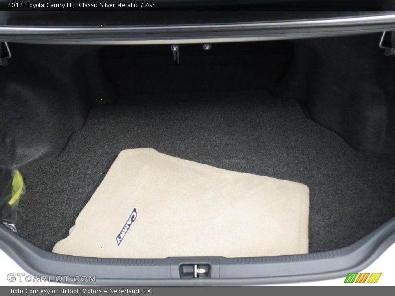 Classic Silver Metallic / Ash 2012 Toyota Camry LE