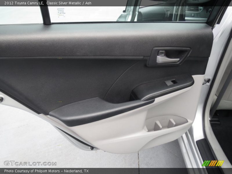 Classic Silver Metallic / Ash 2012 Toyota Camry LE