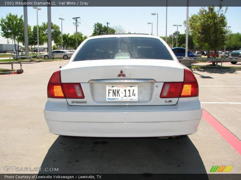 Vail White / Gray 2001 Mitsubishi Diamante LS