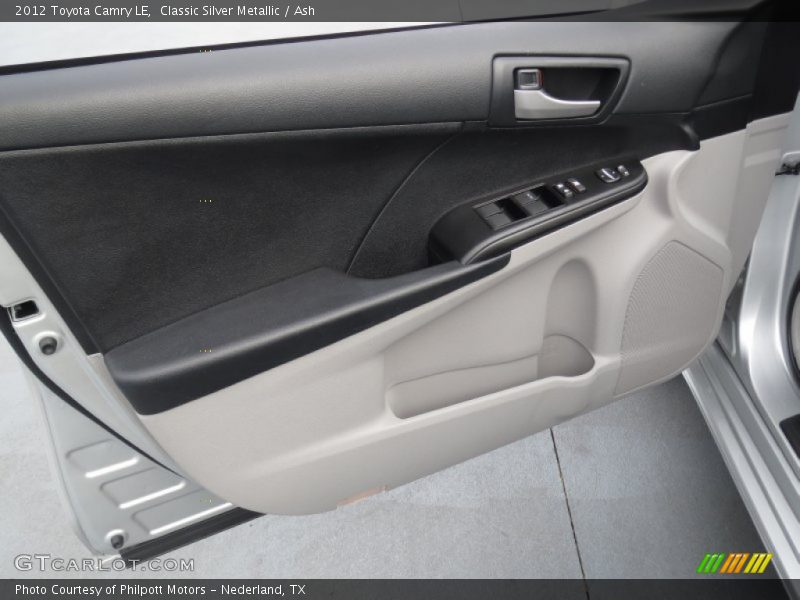 Classic Silver Metallic / Ash 2012 Toyota Camry LE